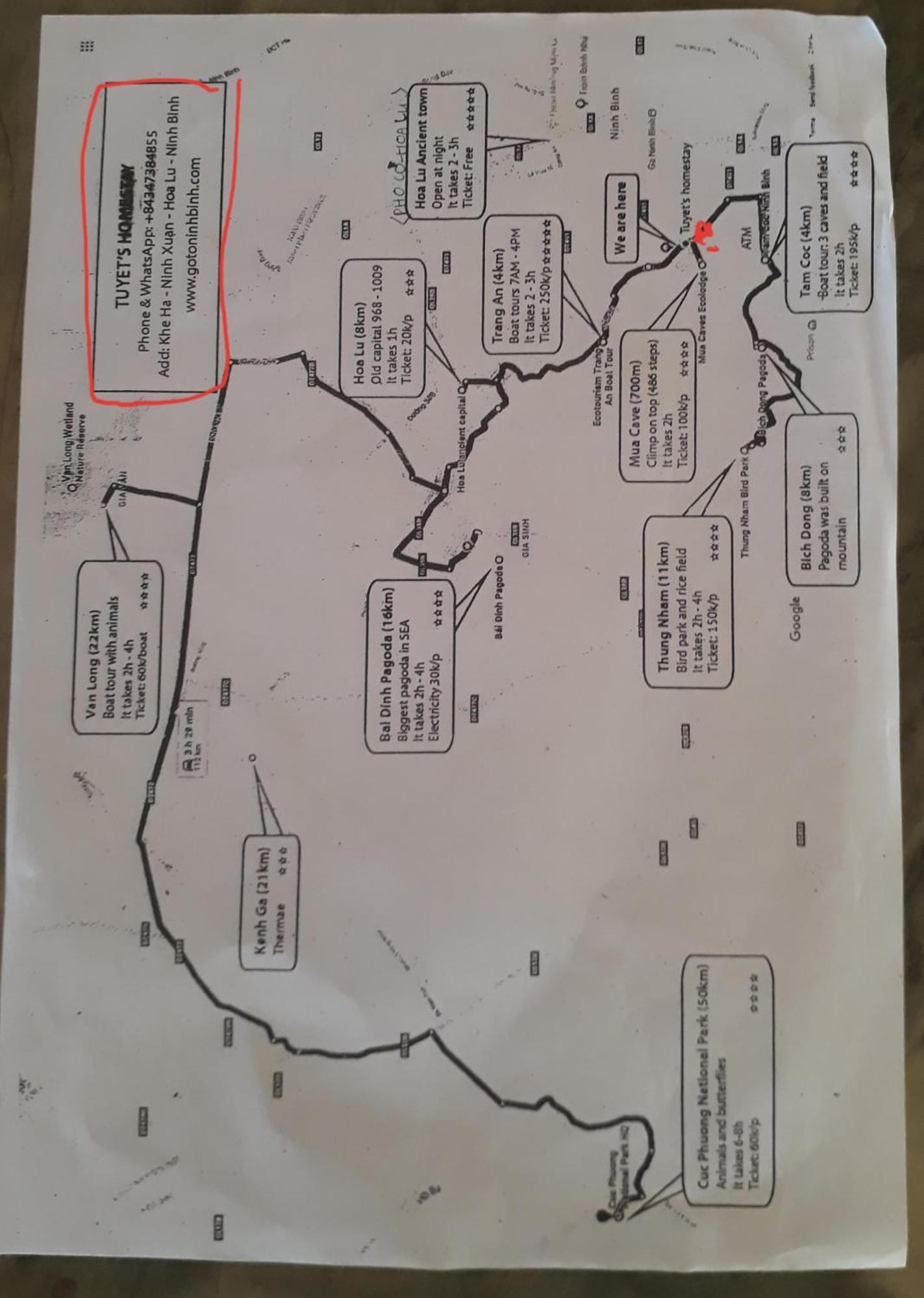 Tuyet'S Homestay Νιν Μπιν Εξωτερικό φωτογραφία